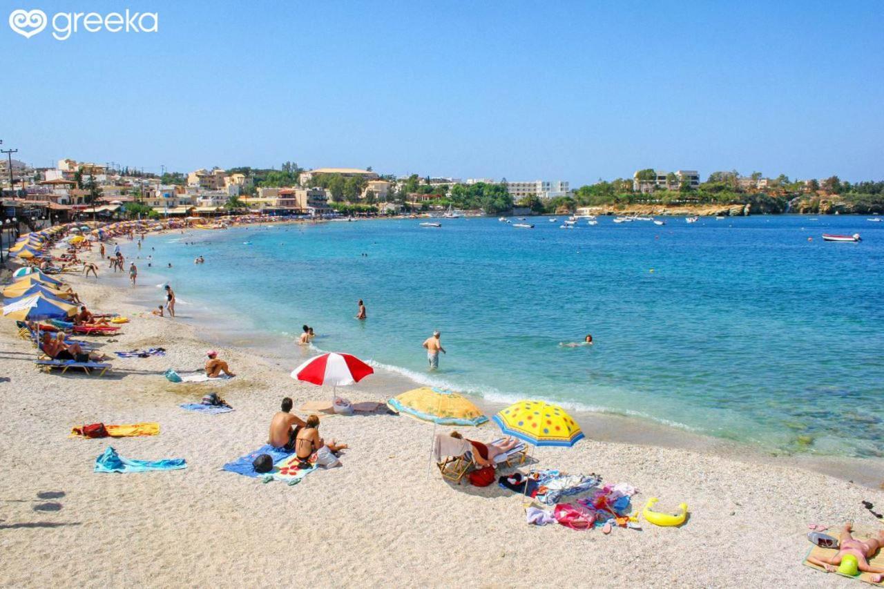 Elio A 1Bdr Apt With Garden 1 Min From The Beach By Hospi Heraklion Zewnętrze zdjęcie